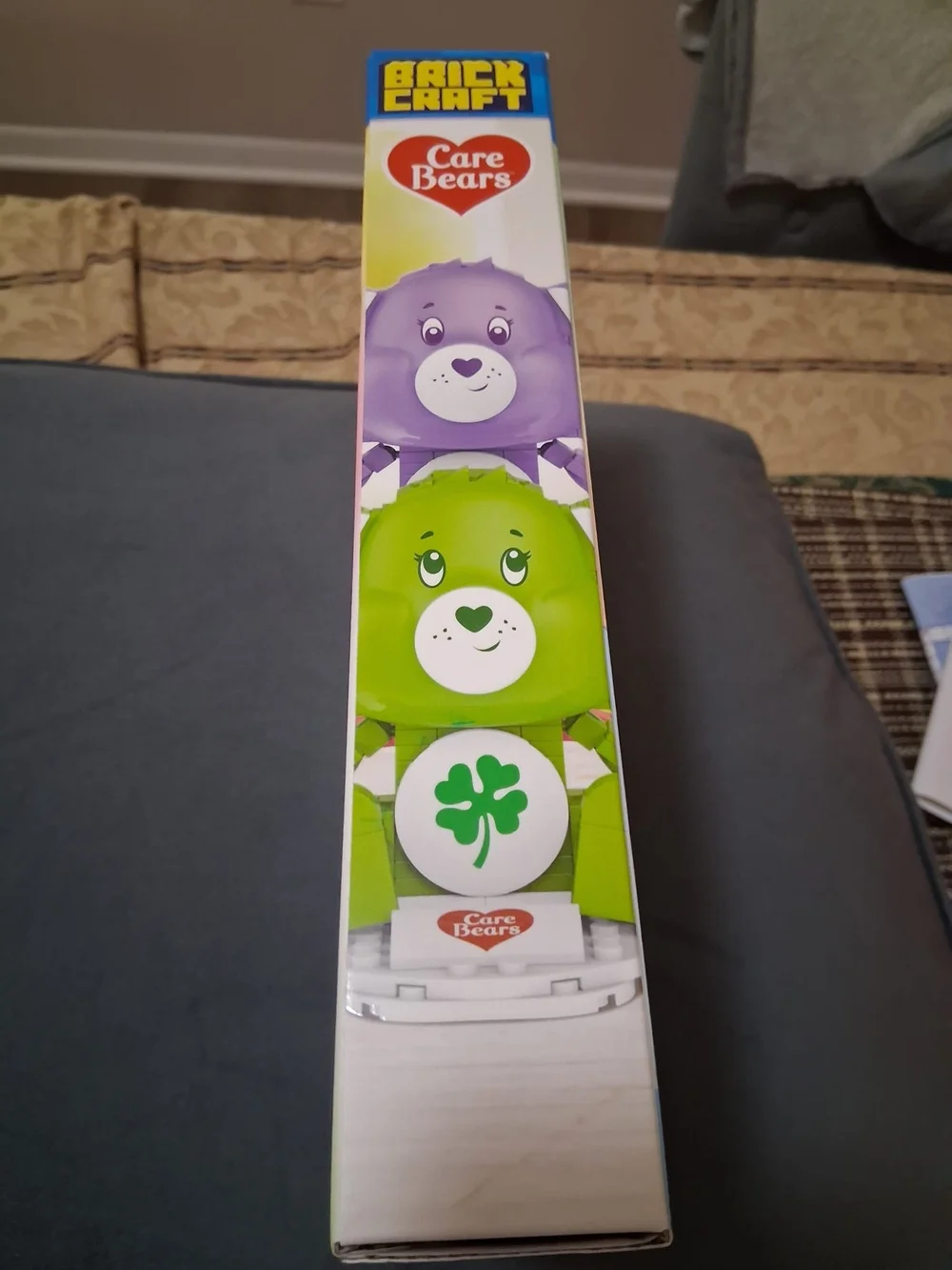 Care Bears BrickCraft Share Bear Purple & Good Luck Bear Green Building Set